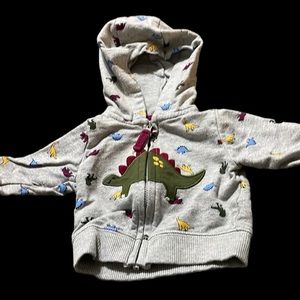 ⭐️4/$20⭐️ Dinosaur Zip-up Hoodie Newborn